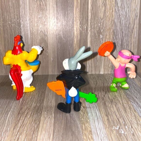 Looney Tunes figurines Bugs Bunny The Roaster Elmer Fudd in the Band - Picture 2 of 7